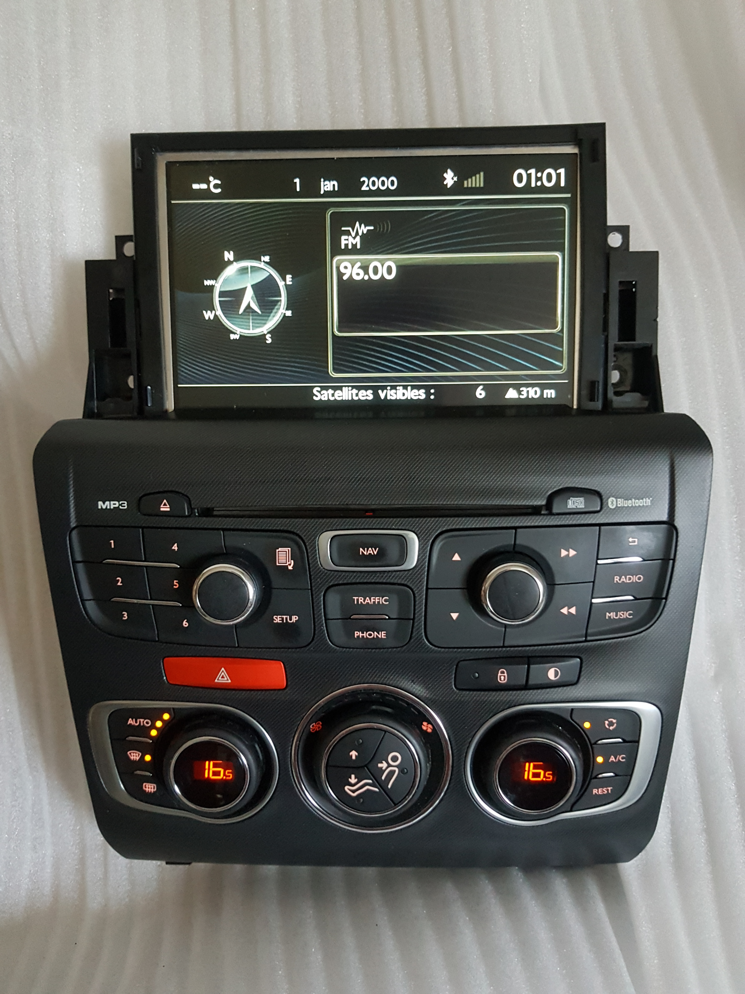 AUTORADIO CITROEN C3 C4 C5 C8 DS3 RT6 GPS NAVIGATION NAVI SAT RT6